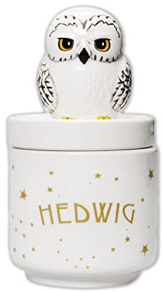 Half Moon Bay - Harry Potter Sammlerbox – Hedwig Eule – Kawaii – Vorratsdose – Schmuckkästchen mit Deckel