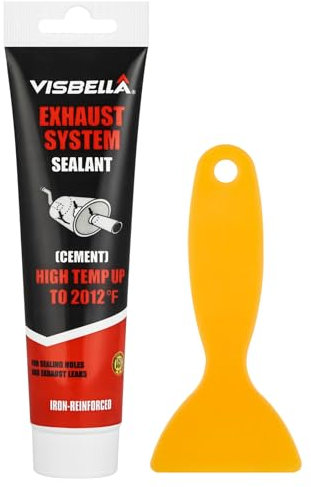 Flintronic Exhaust Repair Paste, 150g Exhaust Assembly paste, Exhaust-Repair Sealant, exhaust Sealant-Paste for Seals Cracks and Bridges Exhausts Holes, Suitable for Stop Leaks and Seal