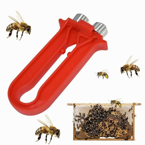 Cadre Tendeur de Fil, Outil D'Apiculture Tendeur de Fil, Sertisseur Outil, Apiculture Equipements, pour Les apiculteurs, Rouge