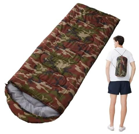 Ultralight Sleeping Bag for Adults Outdoor Envelope Sleeping Bag for Warm Weather Camping Backpacking Hiking