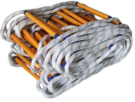 Scala di Sicurezza, Scala di Sicurezza, Scala antincendio per tetti spioventi, Scala antincendio Portatile/8 m/26 Piedi (33 piedi/10 m)