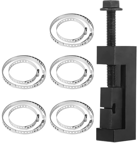 Kit di strumenti di bloccaggio per asse Cv, 1 strumento di serraggio e 10 morsetti regolabili in acciaio inossidabile per riparazioni di stivali giunti CV