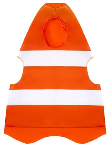 Monetais 1-pack trafikkonkostym för barn, halloween cosplay 49,2-57,1