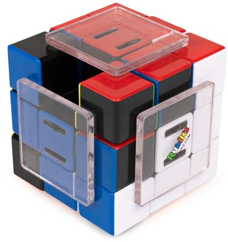 Rubik's Cubo, scivolo, cubo avanzato 3 x 3, rompicapo da risolvere problemi, classico puzzle di corrispondenza dei colori, giocattolo antistress, puzzle sensoriale per adulti, adolescenti, bambini