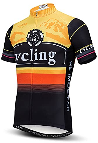 Män cykeltröja sommar kortärmad racingcykel kläder mountainbike kläder, Cd8270, L