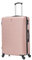 CELIMS - Valigia Grande 23 kg Rigida Oro Rosa Leggera | Valigia da Stiva 75cm Donna | Lucchetto Integrato | ABS | Trolley Grande 75cm con 4 Ruote