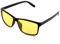 Occhiali da Visione Notturna per Uomini e Donne, Montatura Quadrata Classica, Anti Glare e Polarizzati, Ideali per Guida Notturna, Comfort e Stile