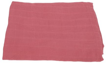 Generic Funda de Lactancia Bufanda de Lactancia Suave y Transpirable para Recién Nacidos para Mamás y Bebés Gasa de Algodón 47,24x33,46 Pulgadas (rojo oscuro)