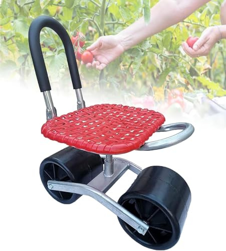 Panca e sgabello pieghevole da giardino, inginocchiatoio portatile con manico per giardinaggio, diserbo, comfort all'aperto