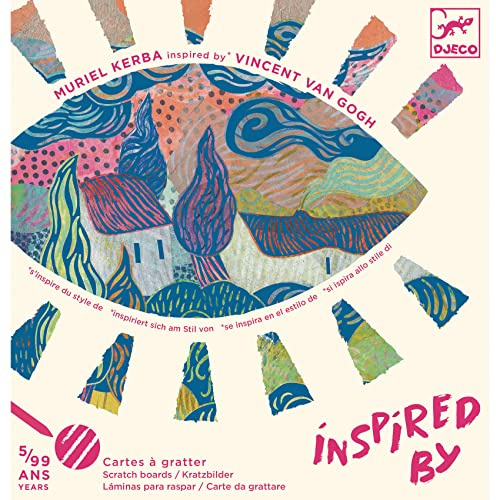 Djeco Inspired by - Der Süden von Vincent Van Gogh | Mal-Set #DJ09378