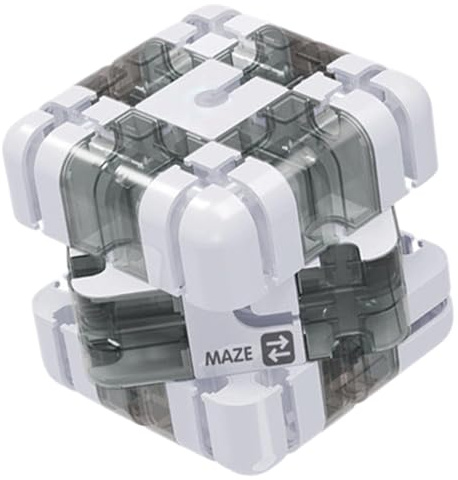 Grande Labirinto 3D Puzzles Cubo - Giocattolo Rompicapo Coinvolgente, Gioco di Corsa di ru-bik, Rompicapo, Giocattoli Sensoriali Educativi, Regalo di Compleanno per Bambini e Adulti