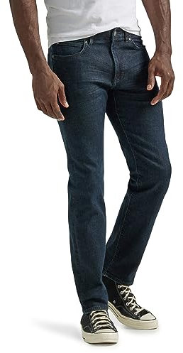 Lee Herren Extreme Motion Slim Straight Jeans, Zander, 34W / 32L