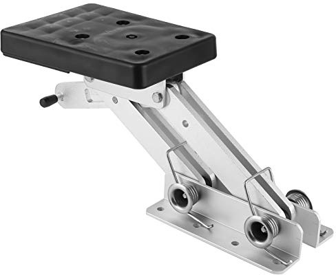 Soporte Ajustable de Motor Fuera de Borda, Aluminio para Motores Auxiliares 2 Tiempos, Accesorio de Barco Gaeirt