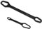 2pcs Clé Torx à Double Extrémité 8-22mm et 3-17mm Outils de Réparation Universels Multifonctionnels de Clé à Anneau à Tension Automatique pour Diverses Vis et Écrous