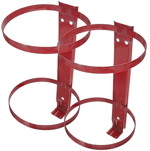 OSALADI 2pezzi Supporto Per Estintore Auto Montaggio Facile e Veloce Da Accessori Sicurezza Per Veicoli e Casa