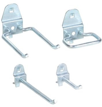 Lot de 11 crochets en métal pour panneaux muraux