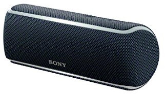 Sony SRSXB21B - Altavoz portátil Bluetooth (Extra bass, modo sonido live, party booster y luces de fiesta llamativas), color negro