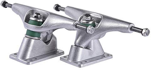 Rainai 9,06 Zoll Skateboard Truck 2 Surfskate Carver CX4 Surfboard Truck, Skateboard Zubehör Schwerkraftguss Aus Aluminiumlegierung, Hochelastischer PU-Stoßdämpfer, Last 150 Kg