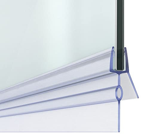Taps2Traps™ 16mm Gap Bath Shower Screen Door Seal Strip - Fits Glass 4-6mm Thick 870mm Max Length