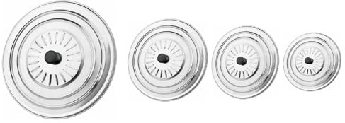 Tapa sarten universal fabricada en acero inoxidable desde 16cm hasta 40cm, tapa multiusos para sartenes ollas y baterias, tapa anti salpicaduras universal adaptable (PACK 18-20-22-28cm)