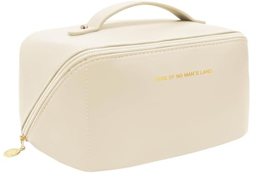 Neceser para Viaje Hombres y Mujer, Bolsas de Almacenamiento de Mango de Cepillo de Cosméticos, Maquillaje Bolsa de Maquillaje portátil Impermeable Bolsa, Bolsa Cosméticos Niñas de Esenciales Viajar
