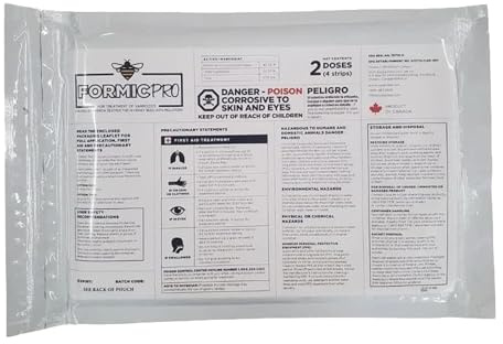 NOD Apiary Products Formic Pro - 2 Doses - 4 Strips