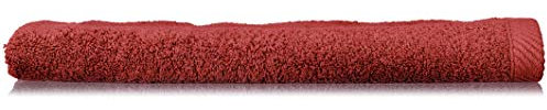 Kela Badkamer Waschhandschuh, Coton, rot red, 150mm x 210mm