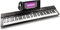 MAX KB6 E Piano 88 Tasten, Set, Stage Piano Keyboard mit Kopfhörer Anschlagdynamik, USB Midi Anschluss, Sustain Pedal, Digital Piano, E Klavier, Studio Midi Keyboard - Schwarz