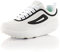 Fusskleidung® Damen Herren Sneaker Abrollsohle Sportschuhe leichte Gesundheitsschuhe Weiss Schwarz Weiss EU 36