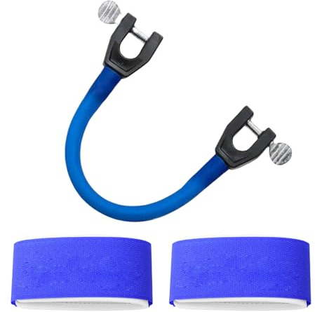 Skispitzenverbinder für Kinder, Conector de Punta de Esquí para Niños, Conector de Esquí Portátil, Equipo de Entrenamiento Accesorios de Snowboard para Principiantes, 3pcs(Blau)