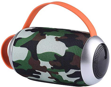 ELLENNE Enceinte Bluetooth rechargeable 10 W haut parleur WIFI étanche RADIO TG112 (vert militaire)