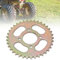 yotutun Fahrrad Kettenrad, 37 Zähnen 420 Kette Kettenrad Hinterrad 48 mm Stahl Ritzel Hinten Heckrad Leichtes Kettenrad Elektrofahrrad Ersatzzubehör für 50cc-125cc Go Kart, ATV, Motorrad
