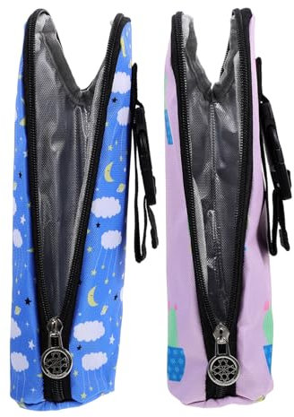 Vaguelly 2pezzi Borsa Termica Per Bottiglie Borsa Da Viaggio Per Contenitore Isolamento Per Bottiglie Leggera e Facile Da Trasportare Ampio Scomparto Mantiene Latte Caldo e Fresco Realizzat