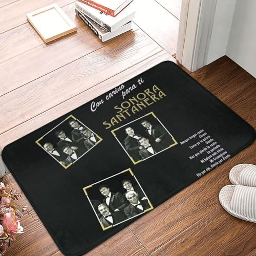 OOAHJEID Zerbino La Sonora Santanera Con Carino Para Ti Album 1984 Tappeto Tappetino Antiscivolo