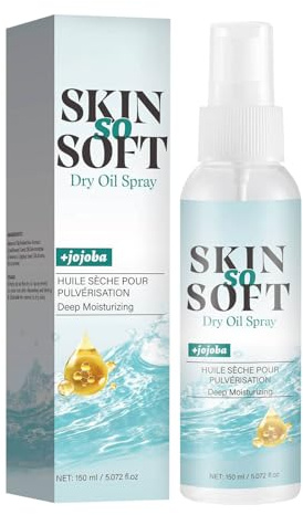 Soft Dry Oil Spray 150ml | Dry Oil Body Spray Locks in Moisture | Formulated with Jojoba Oil and Vitamin E | Cruelty Free