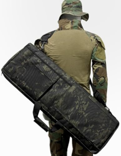 BALAMLB Bolsa De Armas con Cojín Espesamiento,Caso De Escopeta, Bolsa Táctica Fundas para Arma Fundas para Transporte De Armas, Bolsa para Arma Multifunción,para Almacenamiento Y Transporte De A,85cm