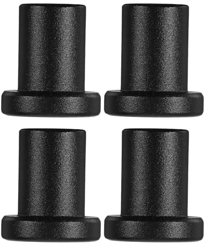 EXCEART Lot de 4 Pinces Robustes en Acier au Carbone 3,4 Cm pour Rail Plat de Porte Coulissante de Grange, Entretoises de Serrage Multifonctionnelles, Quincaillerie de Fixation pour Porte