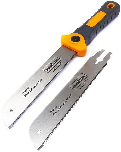 Primaster Japansäge 0,40 mm Zugsäge Zimmermannsäge Handsäge Präzisionssäge