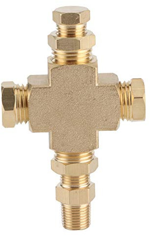 Gorgeri Sensoradapter Verteiler Öldrucktemperaturanschluss Temperaturanschluss 1/8in?27 NPT 1/4in?18 NPT, Sensorverbinder und AutozubehÖr