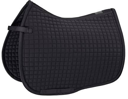 Eskadron Sadel Pad Reflexx Cotton Compact - Dark Grått - Dressage Full