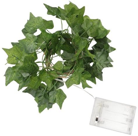 Garneck Led Lichterkette Künstliche Efeuranken Girlande Beleuchtet Dekoration Innen Außen Robust Und Sicher Für Raum Wand Tür Fenster