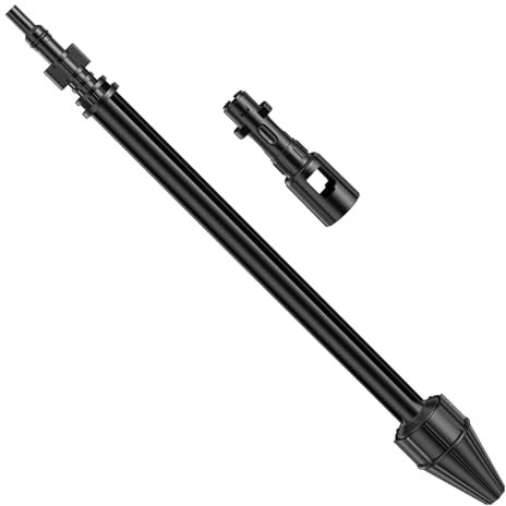 Absyrony Hochdruckreiniger Pistole, Strahlrohr Rotordüse, Dreckfräse, Dreckfräser, Hochdruckreiniger Pistole Verstellbare Düse, Kompatibel mit Kärcher, für Kärcher K1 bis K7