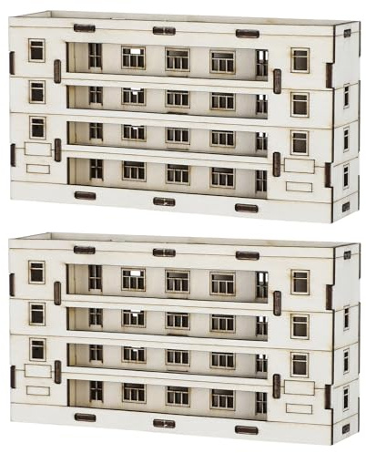 Hemobllo 2pièces Maison Miniature Bois Brut Petite Cabane Rondins pour Loisirs Créatifs et Décor de Maison Aucun Assemblage Requis