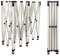 Vispronet Zeltgestell 3x6 m für Faltpavillon/Faltzelt Basic ✓ Scherengittersystem ✓ versch. Größen ✓ Robustes Stahlgestell