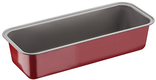 TefalJ 1640114 Delibake Moule A Cake 30 cm Acier Rouge Carbone