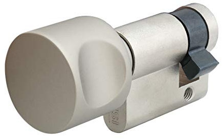 ISEO F5 Demi cylindre avec bouton