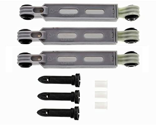 Recamania Amortisseur de lave-linge compatible avec Bosch Constructa Siemens Neff 00742719 00660865 00673541-3 Unités Amortisseur anti-vibration