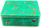 MediMuc Geschenkdose Design Sara Miller - Liebevoll gestaltete rechteckige Vorratsdose - Motiv exotische Vögel - Blechdose, Keksdose, Dose - Maße: (L x B x H): 19,5 x 15,4 x 7,5cm