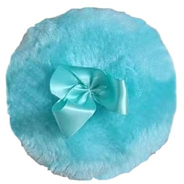 Souffle de poudre pour bébé - Souffle de poudre en vrac doux avec ruban pour cosmétiques | Outil de maquillage sec, applicateur de poudre corporelle pour bébés, et adultes