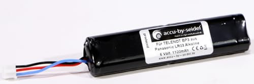 Ersatz - Batterie - Pack gebräuchlich für Telenot BP3 (Art Nr 100056112) DSS2 Komponenten wie Meldesender MS 211, 221 oder akustischer Geruchsmelder AKG233